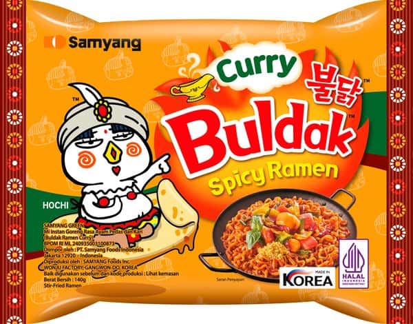 커리불닭볶음면