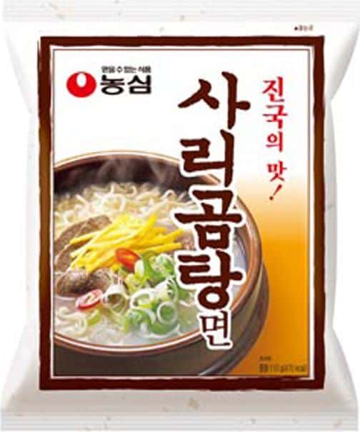사리곰탕면