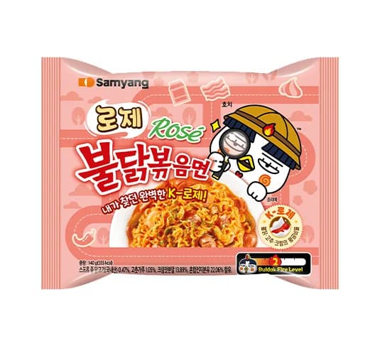 로제불닭볶음면 이미지 1