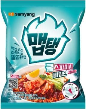 맵탱 쿨스파이시 비빔면 김치맛 이미지 2