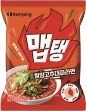 맵탱 청양고추 대파라면