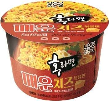 홍라면 매운치즈 볶음면