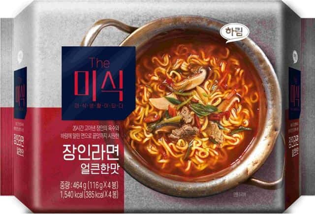 더미식 장인라면 얼큰한맛