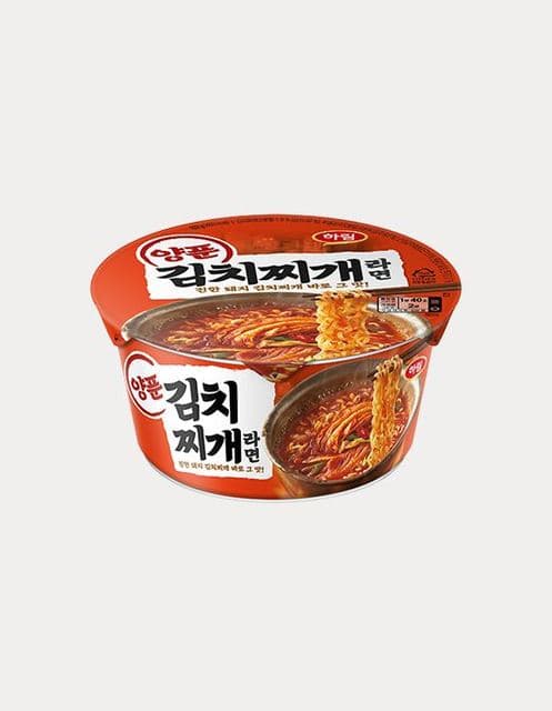 양푼김치찌개라면 이미지 1