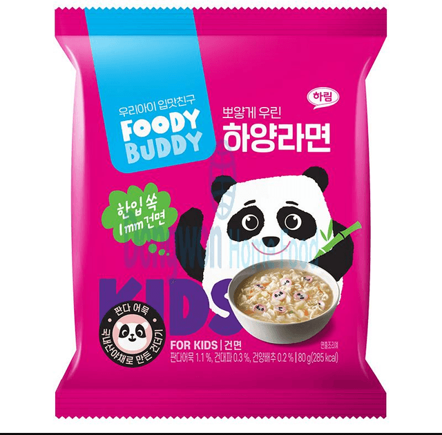 푸디버디 하양라면 이미지 1