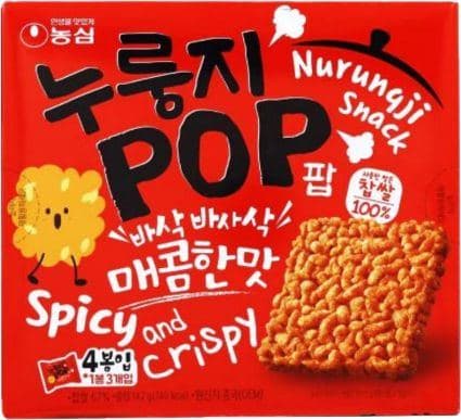 누룽지팝 매콤한맛 이미지 1