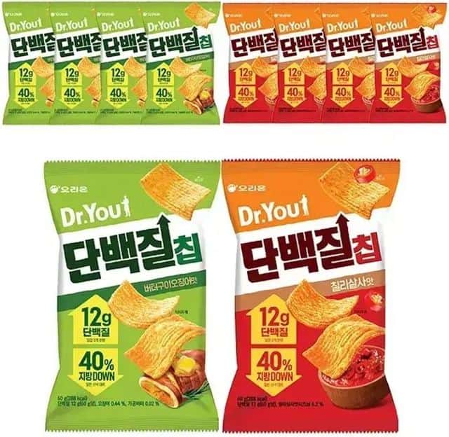 닥터유 단백질칩 버터구이오징어맛