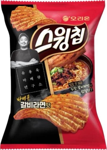 스윙칩 바베큐갈비라면맛 이미지 1