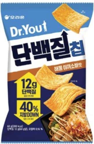 닥터유 단백질칩 해물야끼소바맛