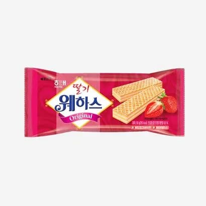 딸기 웨하스 이미지 1