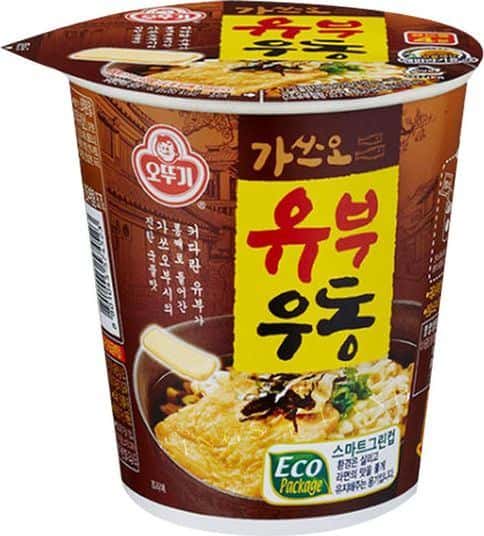 유부우동