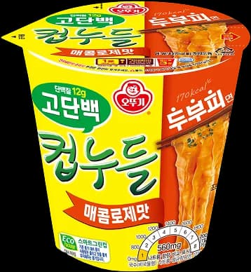고단백 컵누들 매콤로제맛 이미지 1