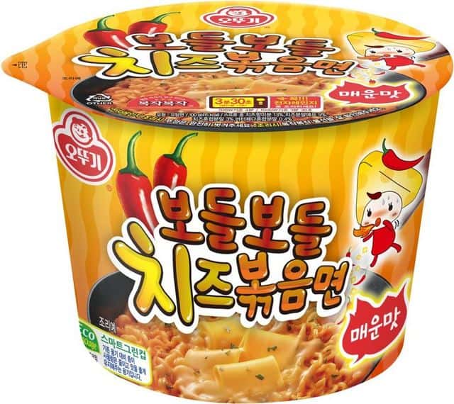 보들보들 치즈볶음면 매운맛