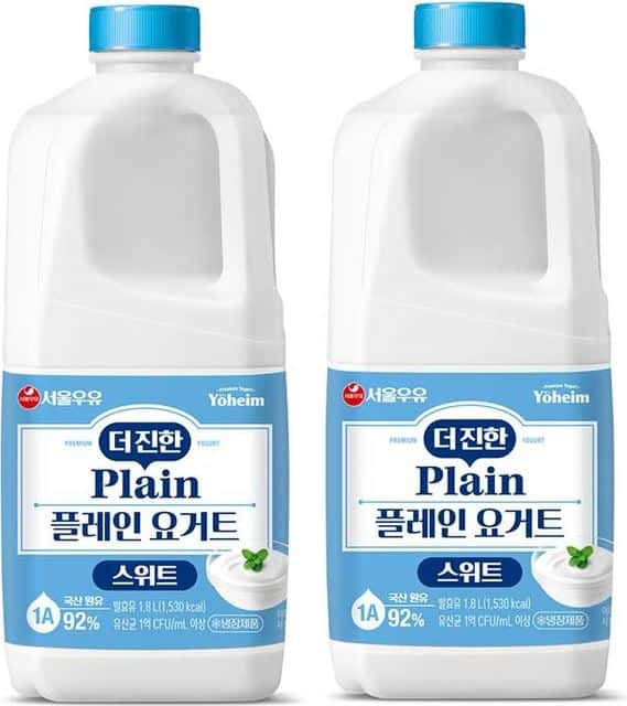 더진한 플레인요거트 무가당