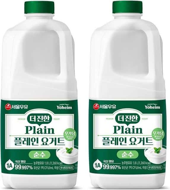 더진한 플레인 요거트