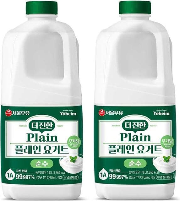 더진한 플레인 요거트 이미지 1