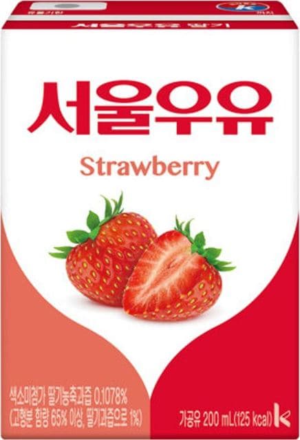 딸기우유 이미지 2