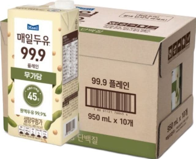 두유99.9 설탕무첨가 이미지 1