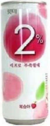 2%부족할때 복숭아