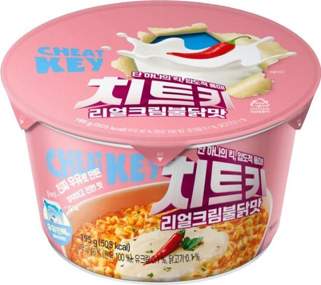 치트키 리얼 크림 불닭맛 이미지 1