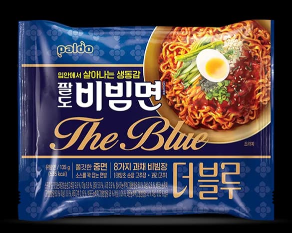 팔도비빔면 더 블루 이미지 1