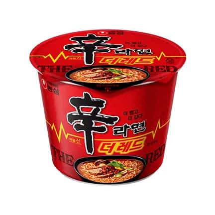 신라면더레드큰사발면