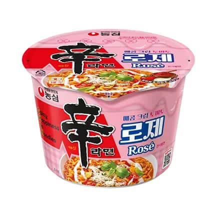 신라면로제큰사발면