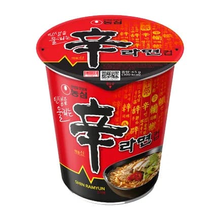 신라면컵 이미지 1