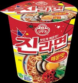 진라면 매운맛 컵