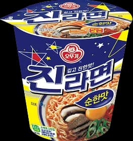진라면 순한맛 컵 이미지 1