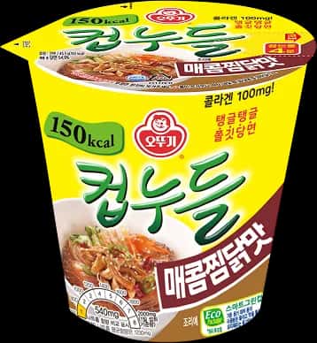 컵누들 매콤찜닭맛