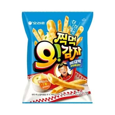 찍먹 오!감자 버터갈릭감자튀김맛