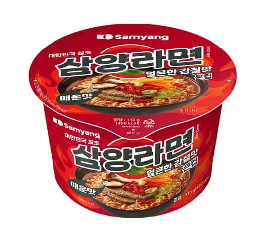 큰컵삼양라면 매운맛