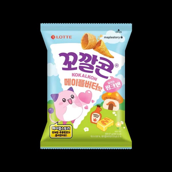꼬깔콘 메이플버터맛 이미지 1