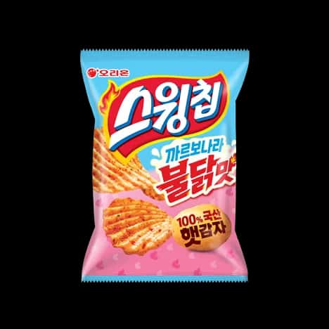 스윙칩 까르보나라불닭맛
