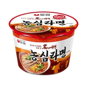 농심라면큰사발면