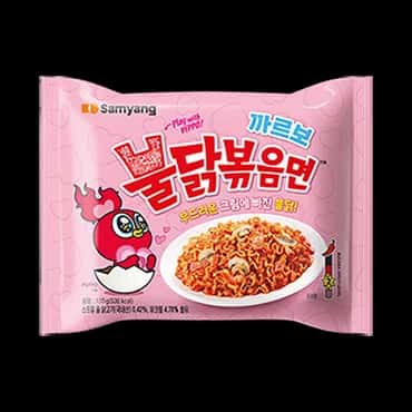 까르보불닭볶음면 P