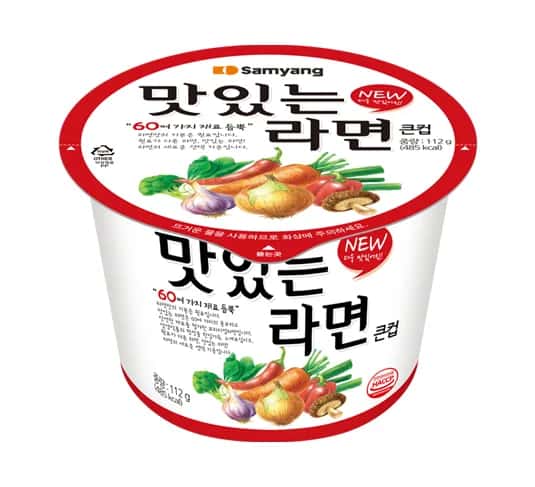 큰컵 맛있는라면
