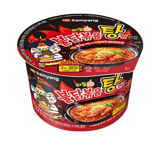 큰컵 불닭볶음탕면