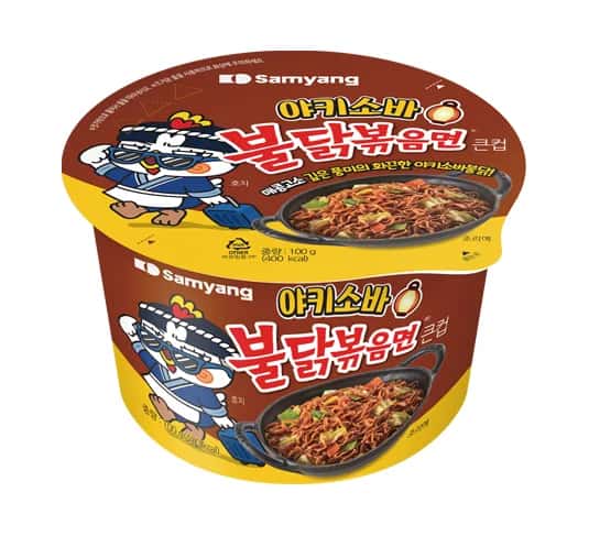 큰컵 야키소바불닭볶음면