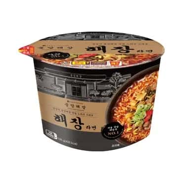 중앙해장라면 큰컵