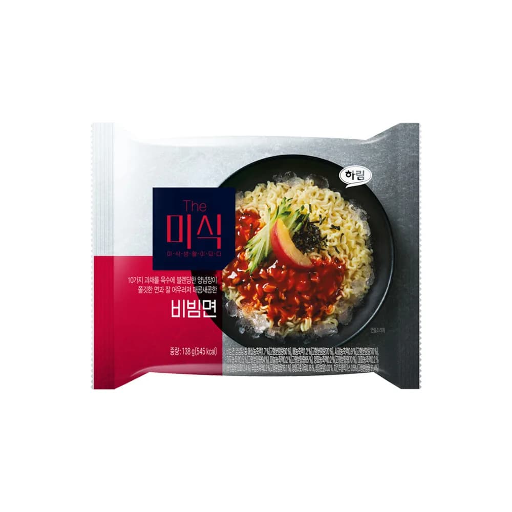 10가지 과채로 만든 진한 비빔장 The미식 비빔면 이미지 1