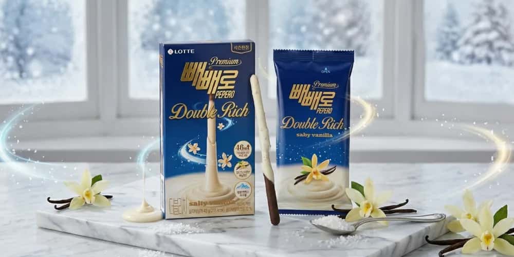 빼빼로 더블리치 솔티바닐라