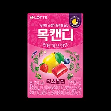 LOTTE 목캔디 믹스베리