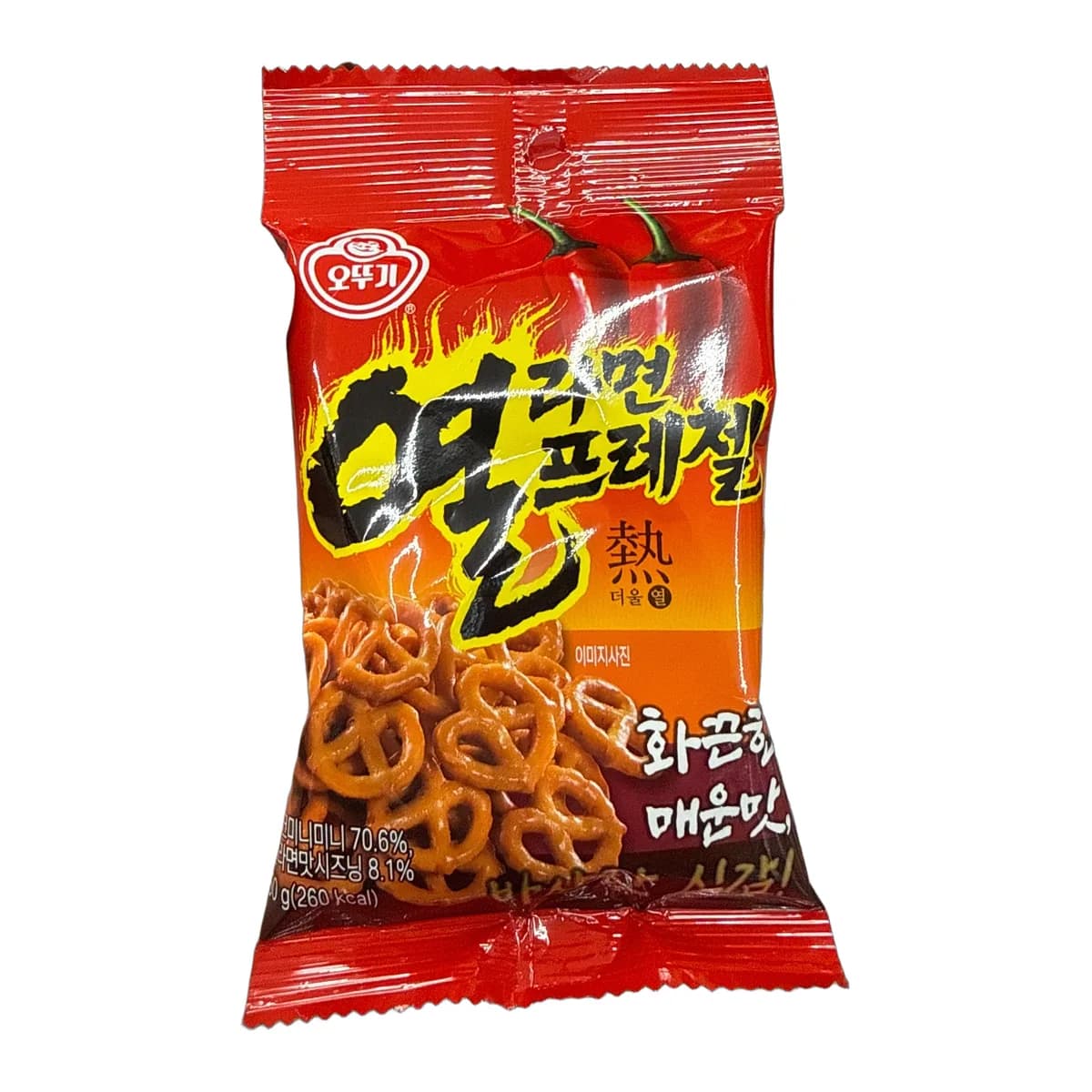 오뚜기 열라면 프레첼 이미지 1