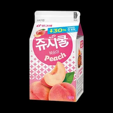 쥬시쿨 복숭아