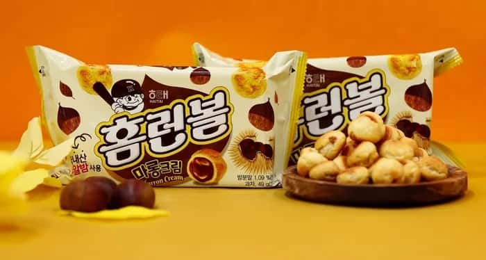 홈런볼 마롱크림