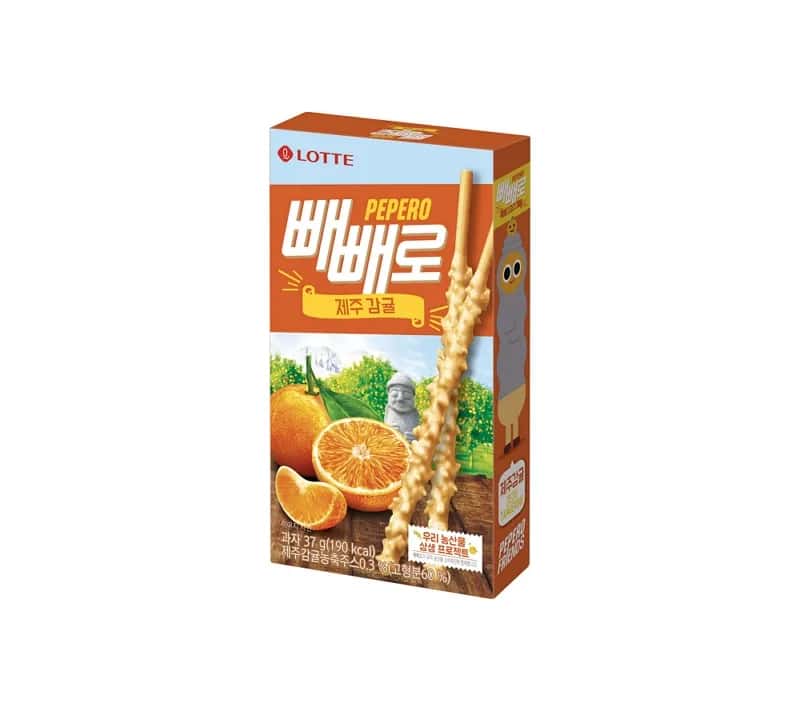 제주감귤 빼빼로
