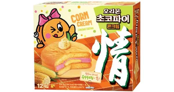 초코파이 콘크림