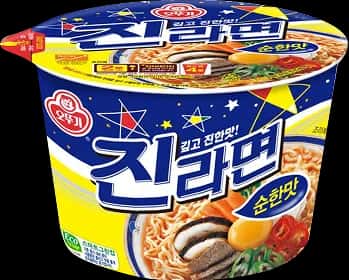 진라면 순한맛 큰컵